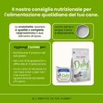 Almo Nature Daily Menu: Witte vis en rijst – Volledig voer voor volwassen honden, 100 g