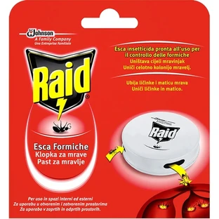 Cebo para hormigas Raid, insecticida, paquete de 1 unidad
