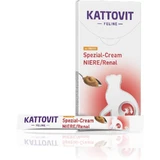 Kattovit Renal Cream Chicken - Aanvullend voer voor katten met nierproblemen, 6 zakjes van elk 15 g