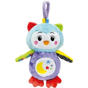 Clementoni Good Night Owl - Interactive Plush Toy with Night Light 17801