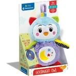 Clementoni Good Night Owl - Interactive Plush Toy with Night Light 17801
