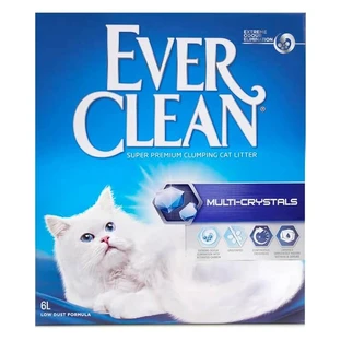 Wonderfood Ever clean multi-crystals – nisip pentru pisici 6 l