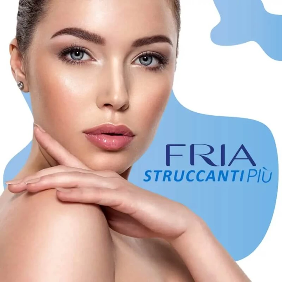Fria Nourishing Fluid Make-up-Entferner – 20 Make-up-Entferner-Tücher für normale Haut