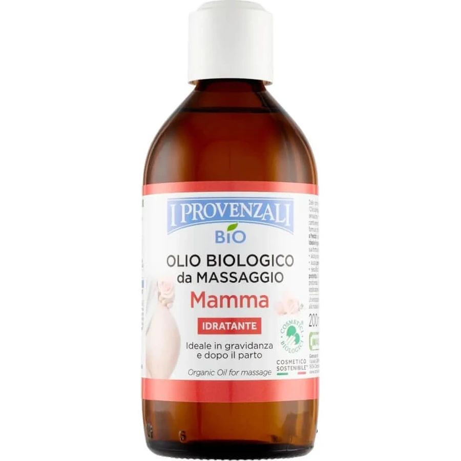 I Provenzali Bio Línea Mamma - Aceite de masaje ecológico 200 ml