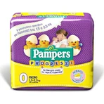 Pampers Progressi – 24 Windeln in Mikrogröße 0