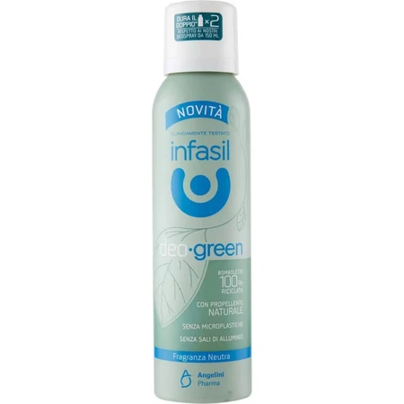Infasil Deo green, parfum neutru – deodorant spray 125 ml