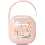 Suavinex walk in the park – cutie roz pentru suzetă