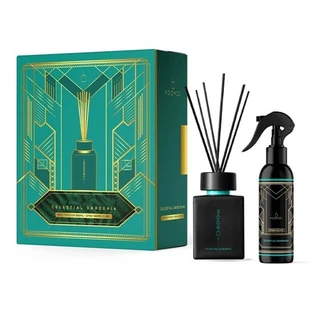 Roomoi Celestial Gardenia-cadeauset – 500 ml kamerparfum en 200 ml huisspray