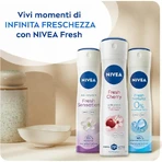 Nivea Fresh Cherry - Desodorante con protección contra el olor durante 72 horas, 150 ml