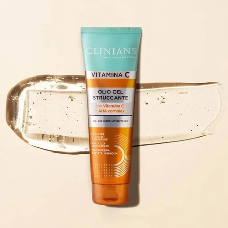Clinians Makeup Remover Gel with Vitamin C, 125 ml