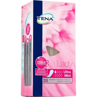 Tena Discreet – 28 de tampoane ultra mini pentru incontinență urinară