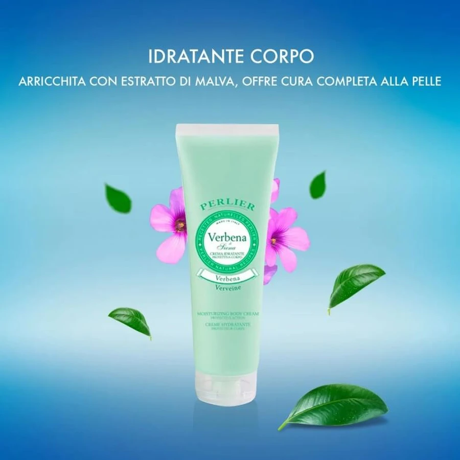 Perlier Verbena - Crème hydratante pour le corps 250 ml