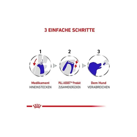 Royal Canin Pill Assist - Aliment destiné aux chiens de taille moyenne et grande pour faciliter l'administration de comprimés, 224 g