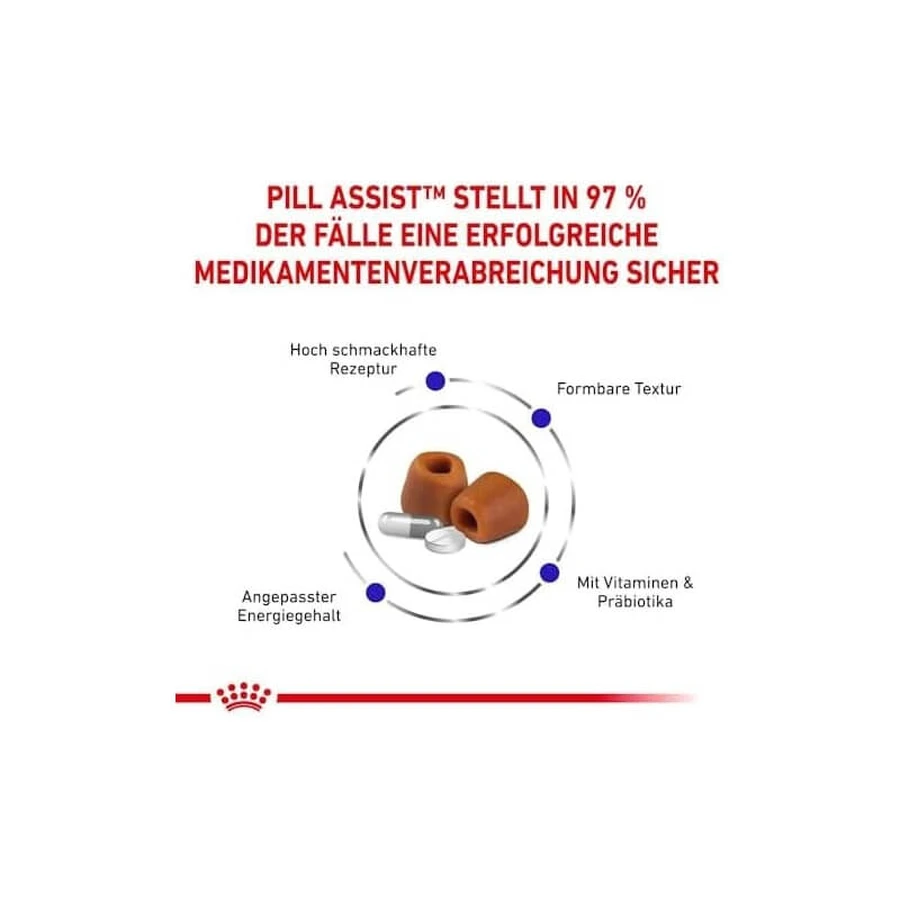 Royal Canin Pill Assist - Aliment destiné aux chiens de taille moyenne et grande pour faciliter l'administration de comprimés, 224 g