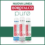 Borotalco puro con aroma a brisa almizclada - Desodorante en spray de 48 horas, 150 ml