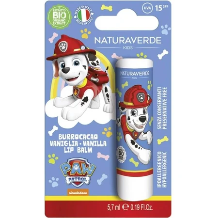 Naturaverde Paw Patrol - Vanille-lippenbalsem 5,7 ml
