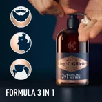 Gillette King C. Gillette - Limpiador para la barba y el rostro, 350 ml
