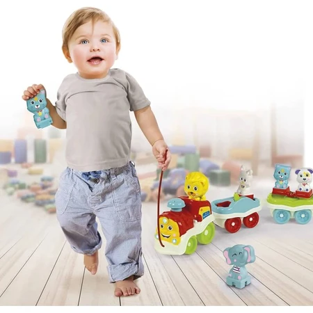 Clementoni 3-in-1 Dierentrein - Interactief speelgoed
