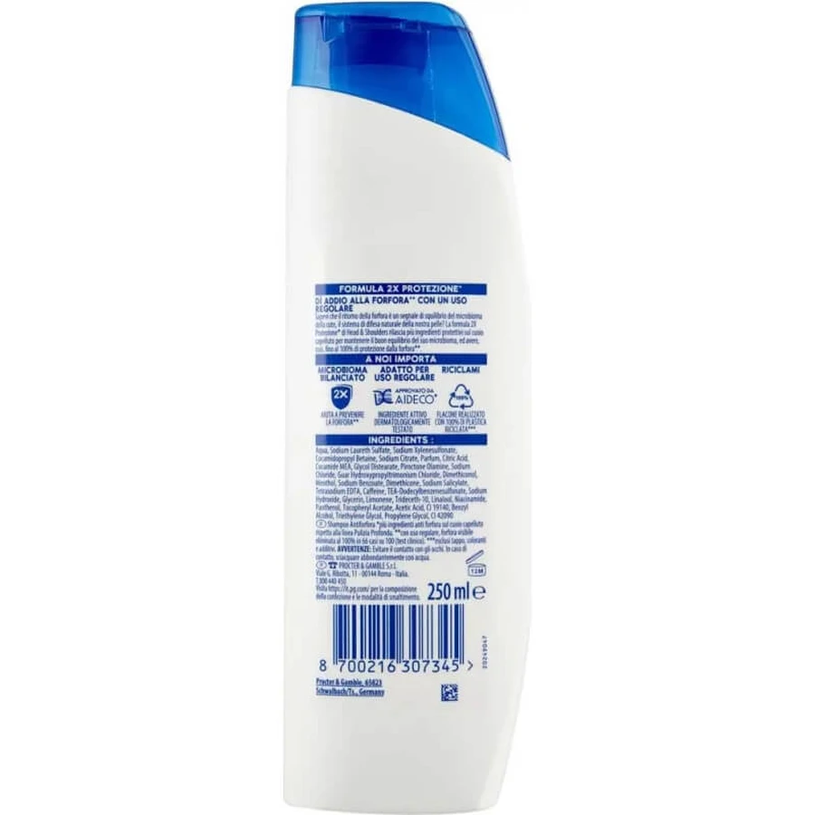 Head &amp; Shoulders Anti-Hair Loss Shampoo with Caffeine, 250 ml