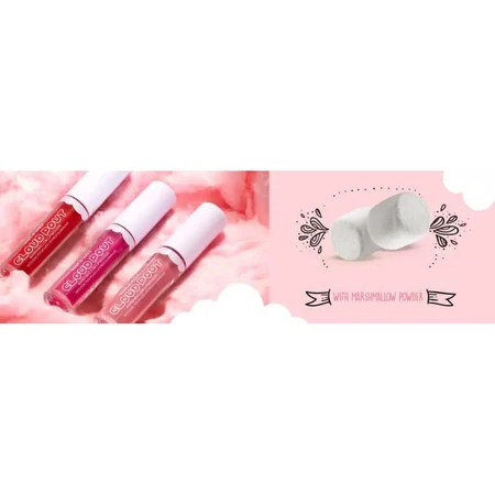 Wet n Wild Cloud Pout Marshmallow Lip Mousse – Flüssiger Lippenstift – Fluffernutter