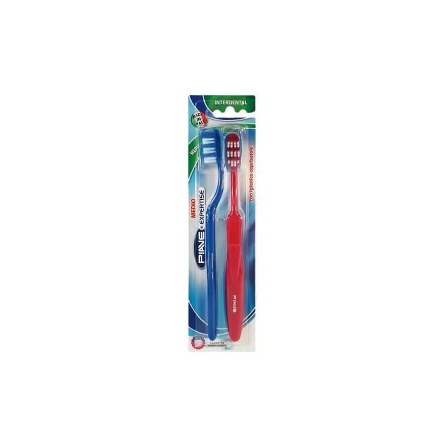 Piave Expertise – 2 szczoteczki do zębów ze średnim włosiem: ceny i cechy