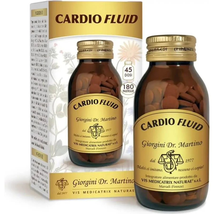 Cardio Fluid 180 tablets - cardiovascular supplement