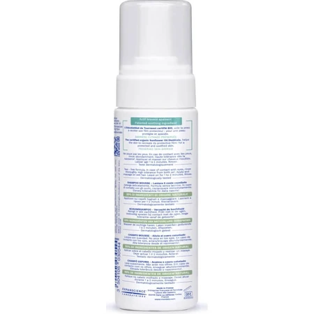 Shampoing en mousse Mustela pour les cheveux ultra-délicats des nouveau-nés, 150 ml