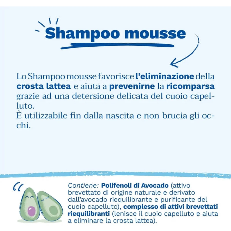 Shampoing en mousse Mustela pour les cheveux ultra-délicats des nouveau-nés, 150 ml