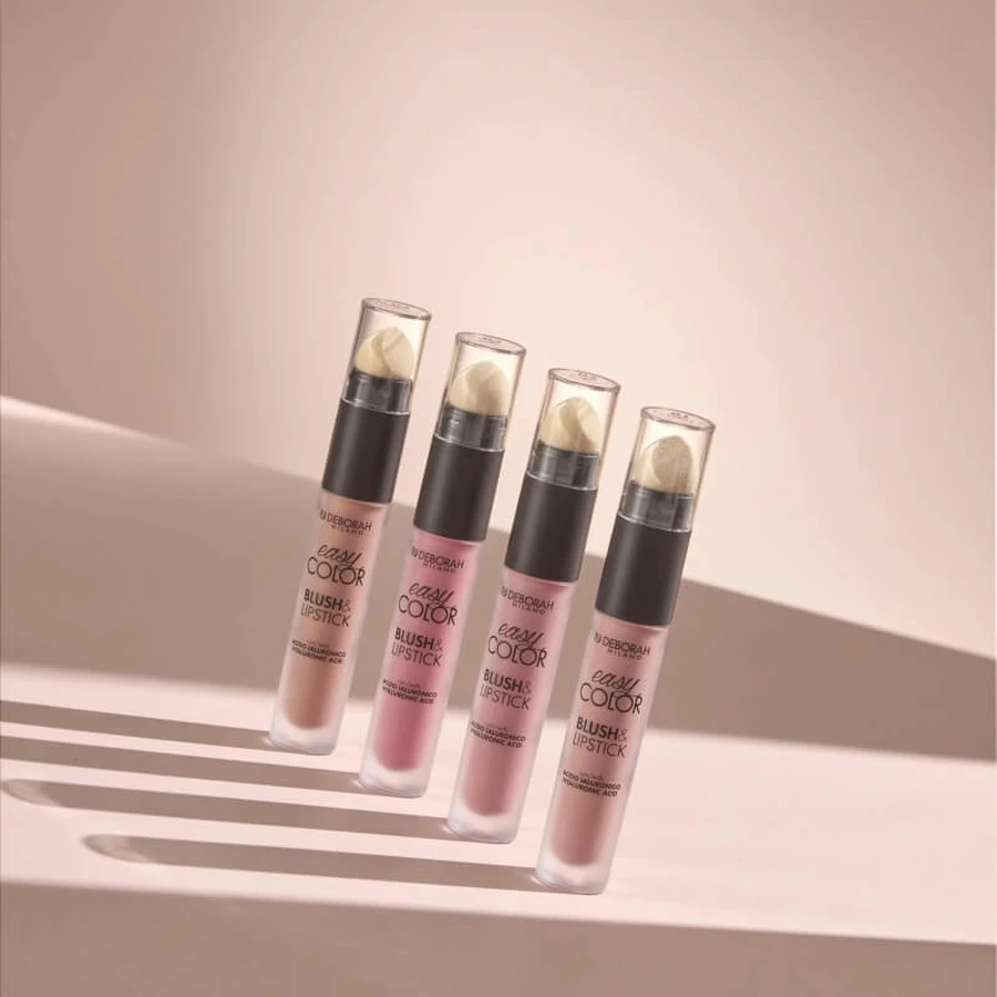 Deborah Easy Color – Rouge & Lippenstift Nr. 01 Pink Crush