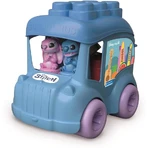 Clementoni Clemmy - Stitch-bus met zachte bouwstenen en Stitch- en Angel-figuren, vanaf 18 maanden