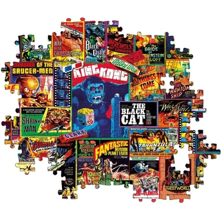 Clementoni Thriller Classics 1,000-Piece Puzzle for Adults