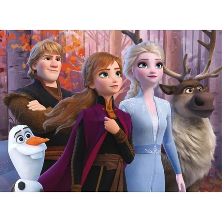 Lisciani Disney Frozen II - 24-piece Maxi Floor double-sided puzzle with a coloring page on the back