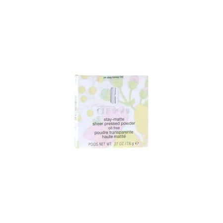 Clinique Stay-Matte Sheer Pressed Powder Oil-Free - Compact Powder No. 04 Stay Honey