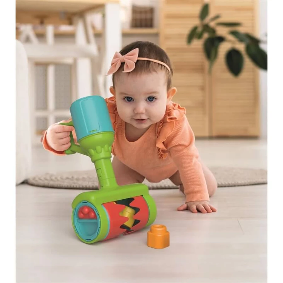 Clementoni Soft Clemmy Sensory Roller Vacuum – zabawkowy odkurzacz z 5 miękkimi klockami: ceny i cechy