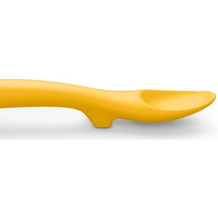 Suavinex Monkey - Siliconenlepel - Geel