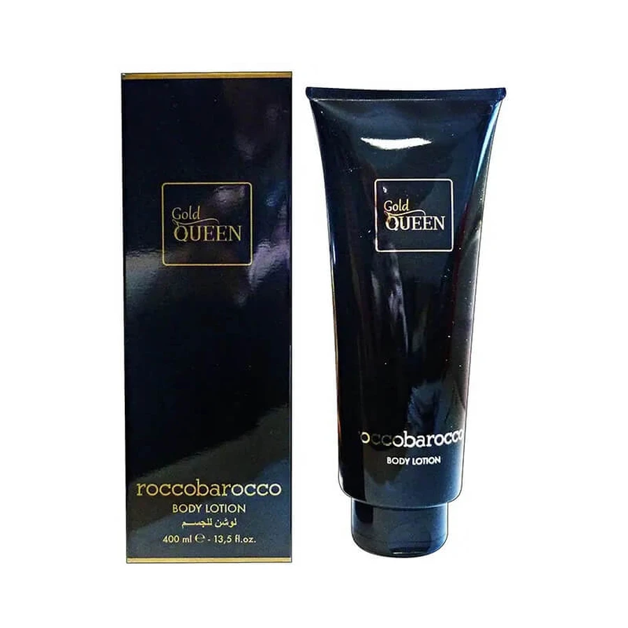 Rocco Barocco Gold Queen Body Lotion – loțiune de corp parfumată 400 ml