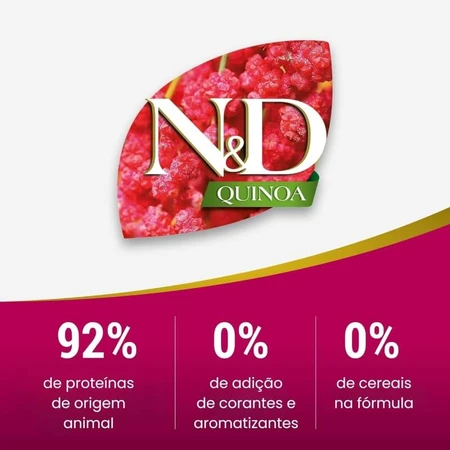 Farmina N&amp;d Quinoa Digestion Lamb – Diätfutter für erwachsene Katzen mit Verdauungsproblemen, 80 g
