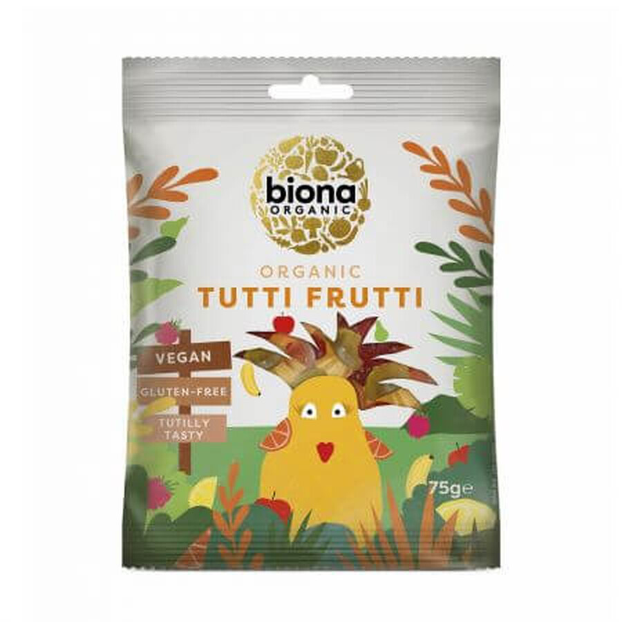 Tutti Frutti Öko-Gelee, 75 g, Biona