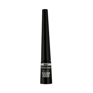 Deborah 24-Stunden-Eyeliner, wasserfest – Mattschwarz