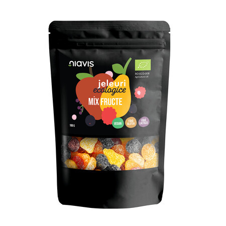 Jeleuri ecologice Mix Fructe, 100 g, Niavis