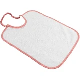 Poupy 3 Soft, Absorbent Solid-Color Cotton Bibs, Large