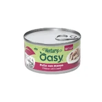 Oasy Wet Cat Natury Soft Jelly Poulet et bœuf - Aliment complémentaire pour chats adultes, 150 g