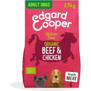 Edgard & Cooper Adult Fresh Beef and Chicken - Compleet voer voor volwassen honden, 2,5 kg