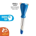 Carioca Baby - nylon brush with soft bristles and a simple handle