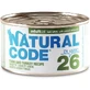 Natural Code 26 ton și curcan – hrană completă pentru pisici adulte, 85 g