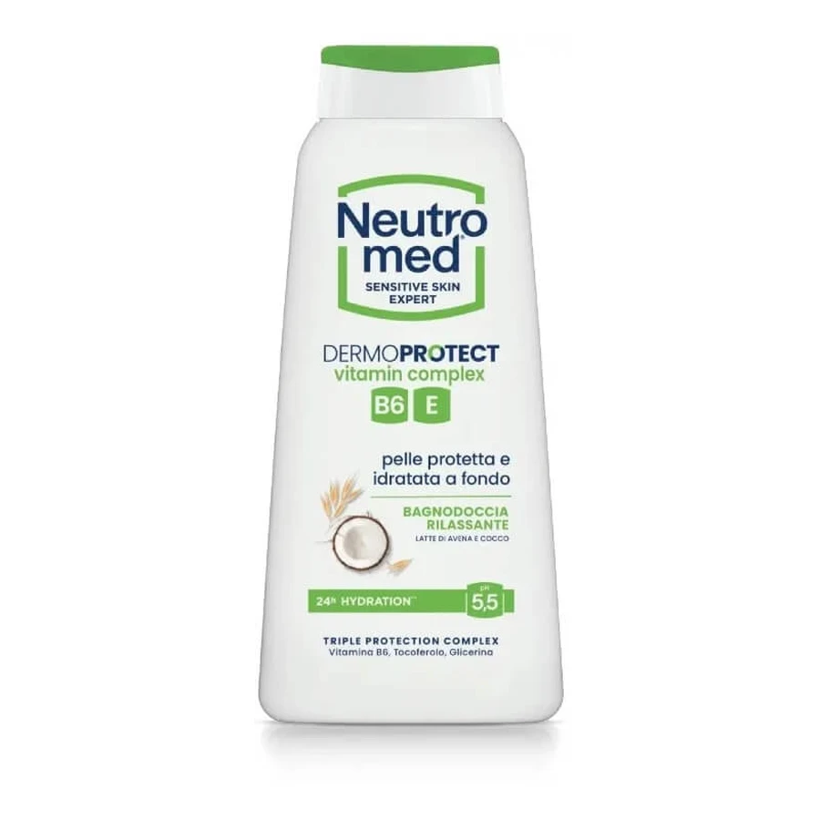 Neutromed Dermoprotect complex de vitamine B6 și E – gel de duș relaxant 600 ml