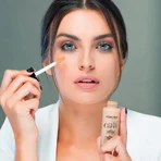 Deborah 24 ore extra cover – fond de ten și corector 2 în 1, SPF 20 – nr. 01 fair