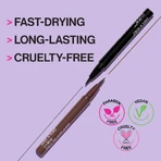 Wet n Wild Megaliner - Liquid Eyeliner - E8711 Black