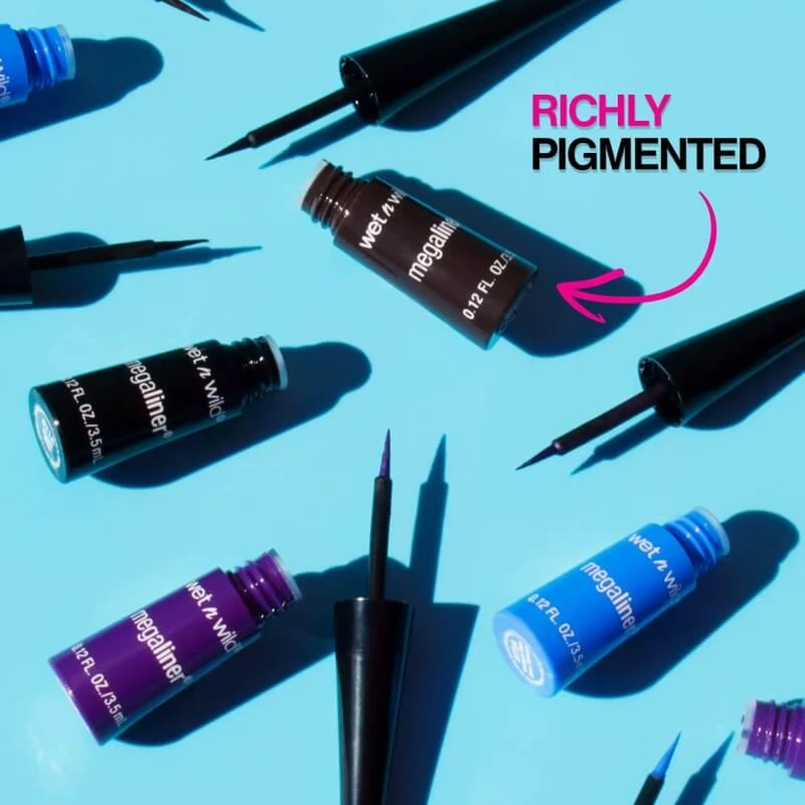 Wet n Wild Megaliner - Liquid Eyeliner - E8711 Black