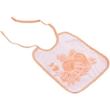 Poupy Jacquard - Absorbent Cotton Terry Bib for Newborns